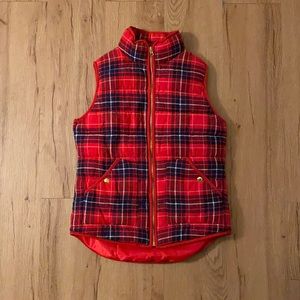 Merona Plaid Vest
